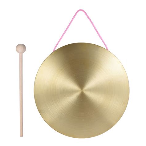 22cm Hand Gong Cymbals Brass Copper Chapel Opera Percussion Instruments ...