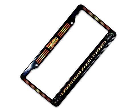 Back To The Future 88mph License Plate Frame | Free Shipping