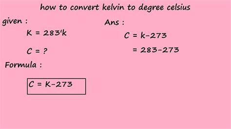 Degrees: Degrees Kelvin To Fahrenheit Formula