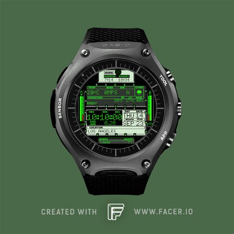 WATCH WITCHER - F14 TOMCAT COCKPIT - watch face for Apple Watch, Samsung Gear S3, Huawei Watch ...