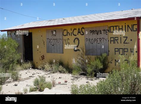 Nothing is an uninhabited ghost town in eastern Mohave County, Arizona ...