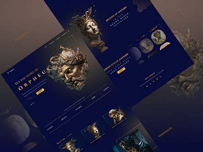 Sculpture Website designs, themes, templates and downloadable graphic elements on Dribbble