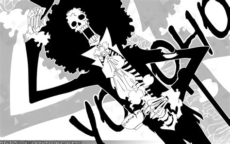 1366x768 resolution | One Piece skeleton character illustration, One Piece, anime, Brook HD ...