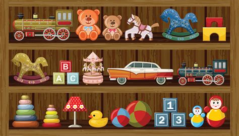 Toy Store Clip Art, Vector Images & Illustrations - iStock