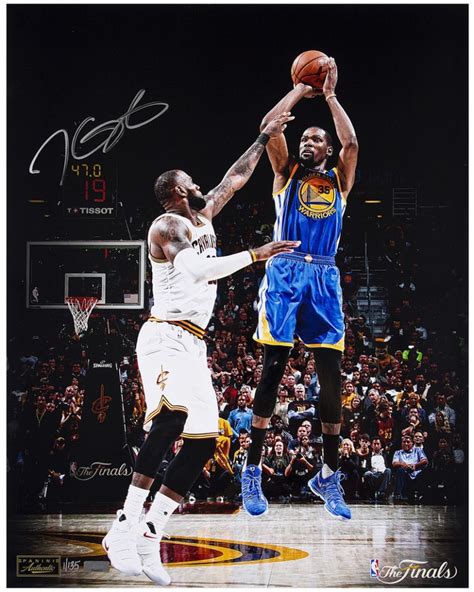 Kevin Durant Signed Warriors "Finals MVP" LE 16x20 Photo (Panini COA ...