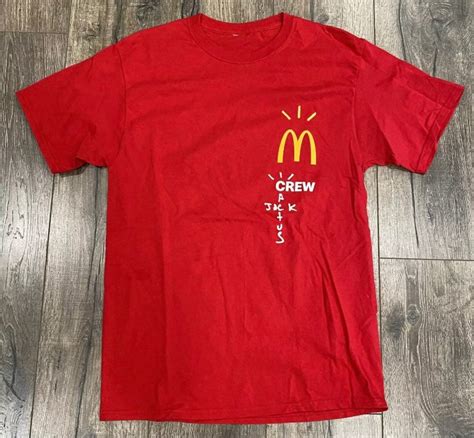 Travis Scott Mcdonalds Crew Shirt | ubicaciondepersonas.cdmx.gob.mx