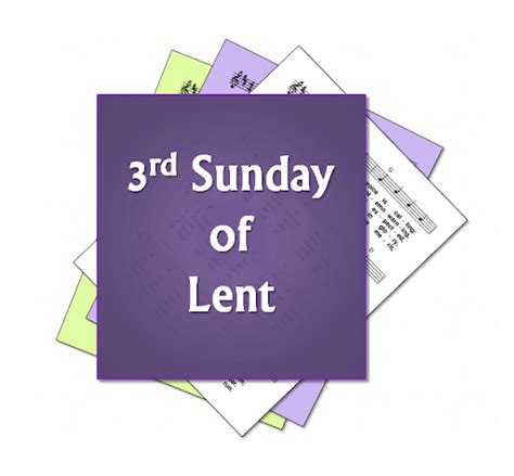 LiturgyTools.net: Hymns for the 3rd Sunday of Lent, Year A (15 March 2020)