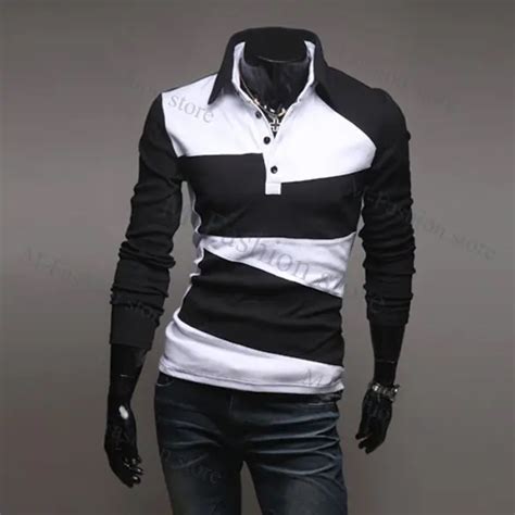 Free shipping 2012 fashion New Men's Casual Stylish Slim Fit Shirts T ...