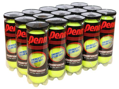 Buy Penn Championship Tennis Balls - Extra Duty Felt Pressurized Tennis ...