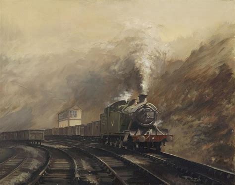 South Wales Coal Train Painting by Richard Picton - Fine Art America