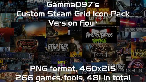 Steam Grid Icon Pack: Version Four by gamma097 on DeviantArt