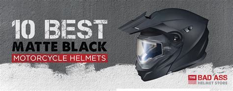 Best Matte Black Motorcycle Helmets