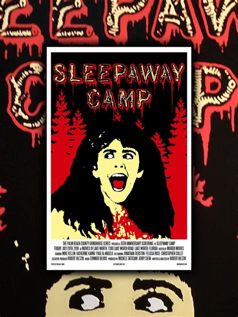 Sleepaway Camp Poster 11x17 Art Print 1983 HORROR Film - Etsy