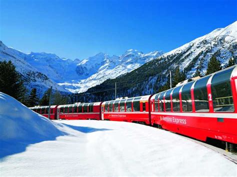 St. Moritz to Tirano: Bernina Express Panorama Train Ticket | GetYourGuide