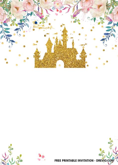 FREE Disney Castle Bachelorette Invitation Templates - UPDATED! – FREE PRINTABLE Birthday ...