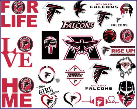 Atlanta Falcons Svg, NFL svg, Football Svg Files, T-shirt design, Cut ...