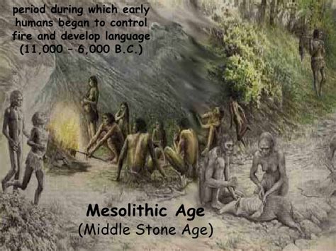 Mesolithic age in India