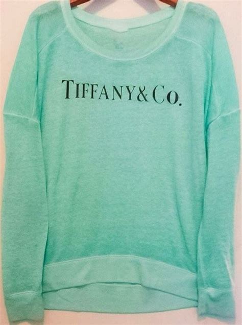 Tiffany&Co sweatshirt | Sweatshirts, Blue outfit, Graphic sweatshirt