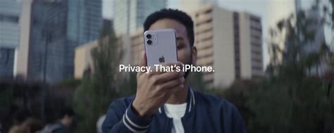 Apple's new iPhone ad reinforces privacy-first message