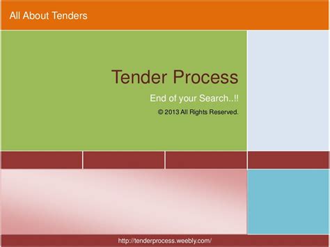 Tender Process | A Complete Procurement Guide