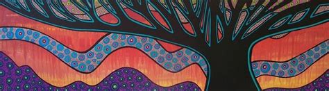 Tree of Life by Bronwyn Bancroft | Tree art, Australian art, Indigenous art