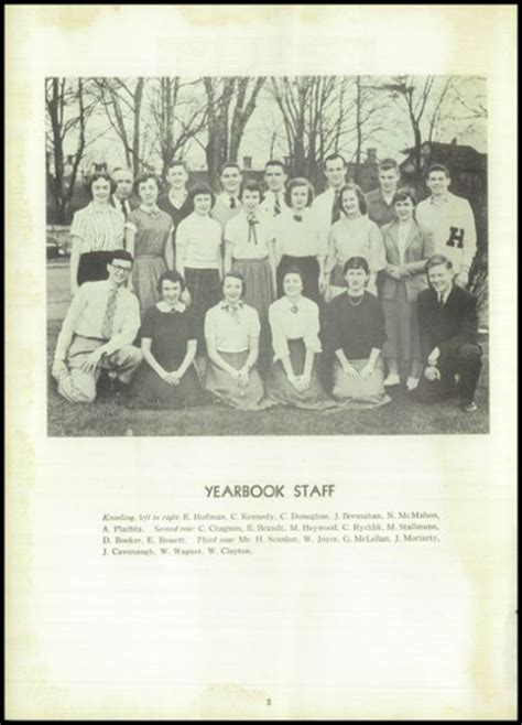 Explore 1953 Holyoke High School Yearbook, Holyoke MA - Classmates