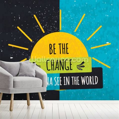 Be the Change Mural | Wallsauce AU