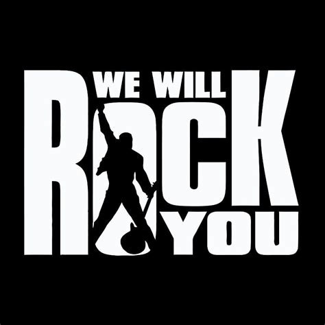 We will rock you Queen | Rock band logos, Rock band posters, Rock posters