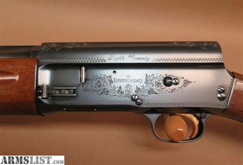 ARMSLIST - For Sale: Browning A5 20ga Invector Chokes