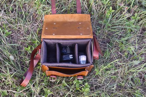 Canon camera bag leather bag dslr camera photographer bag | Etsy