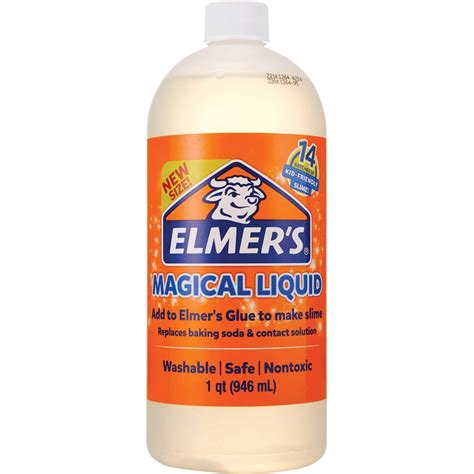 Elmer's Magical Liquid Slime Activator Solution - 1 Each - Clear - ForMyDesk.com