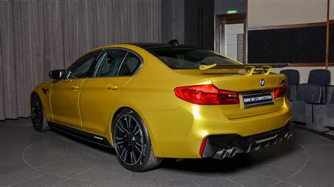 First Austin Yellow BMW M5 Competition Has Plenty of Carbon Fiber ...