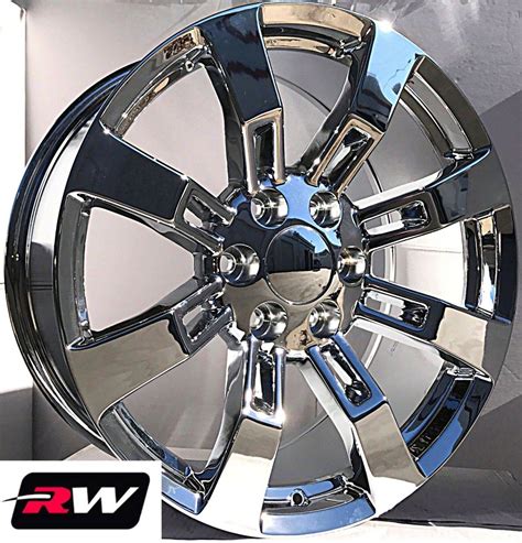 20" inch 20 x8.5" Wheels for GMC Yukon Chrome Rims Denali CK375