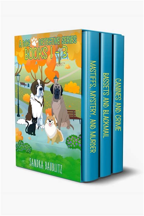 Dog Detective Series Books 1-3 – Boxset cover500 – Sandra Baublitz