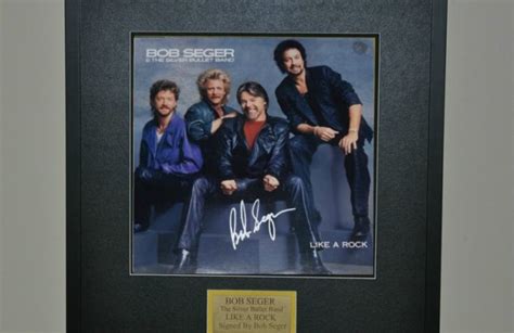 Bob Seger, Like A Rock, ROCK STAR gallery , hand-signed collectiblesROCK STAR gallery