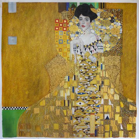 Portrait of Adele Bloch-Bauer I - Gustav Klimt Paintings | Klimt paintings, Expensive paintings ...