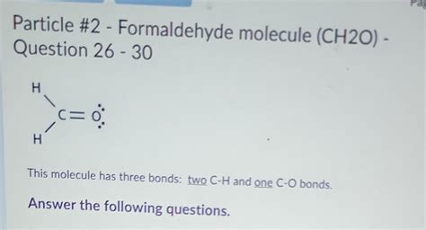 Ch2o Molecular Geometry