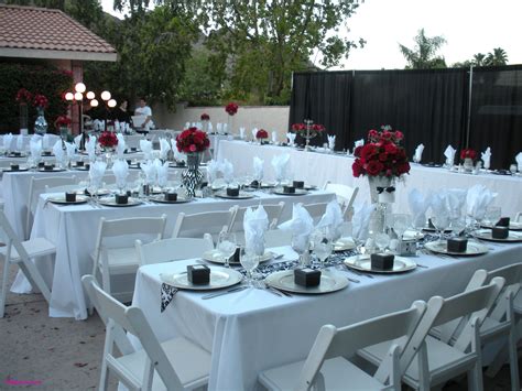 8ft table setups Unique Wedding Ideas | Wedding backyard reception ...