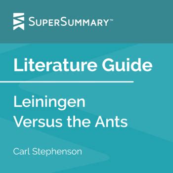 Leiningen Versus the Ants Literature Guide by SuperSummary | TPT