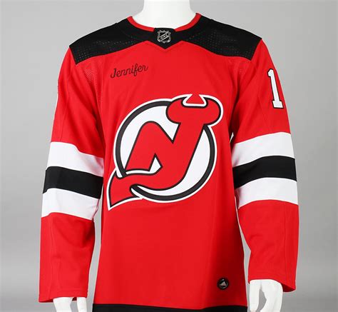 Game Jersey - New Jersey Devils - Red Adidas Size 50 #4 - Pro Stock Hockey