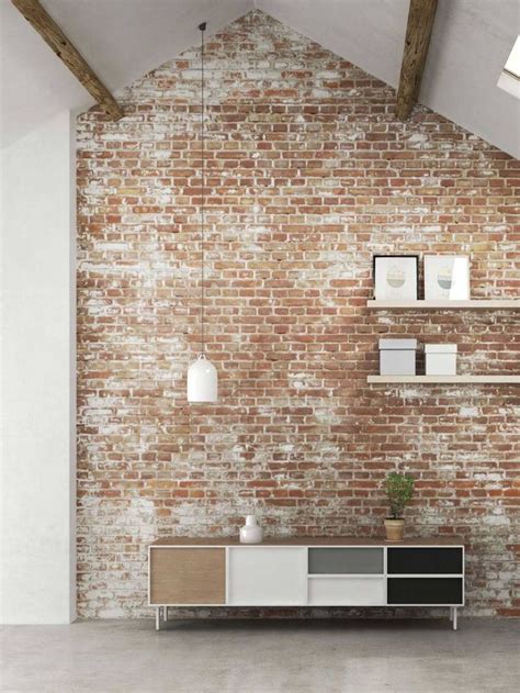 10 Strategies to Apply White Brick Wall in Various Rooms | White brick walls, Brick feature wall ...