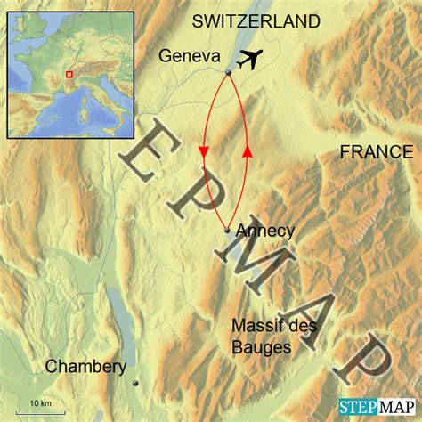 StepMap - 50300 La Belle France