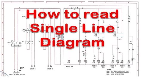 How To Read Electrical Single Line Diagram