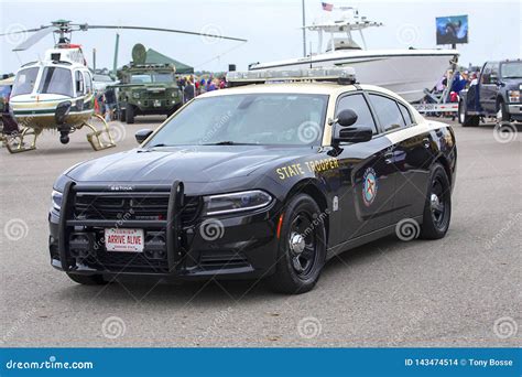 Florida State Trooper Car at McDill Air Force Base Editorial Stock Image - Image of deputy ...