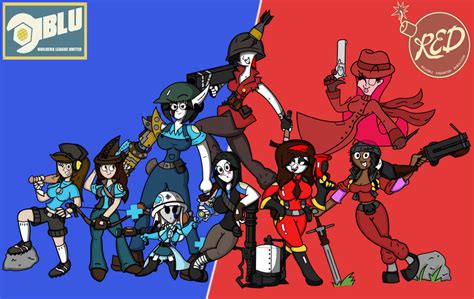 The Unusual TF2 Gals by TheUnusualGoth on DeviantArt