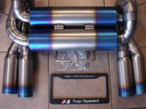 Benefits of a Titanium Exhaust - Top Speed Pro1 | Official Site