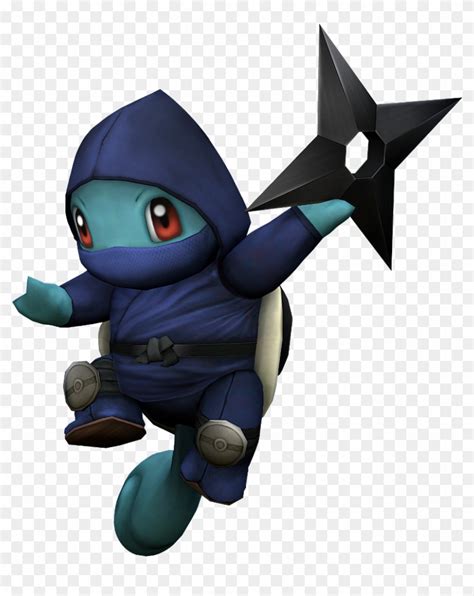 Project M - Shinobi Squirtle - Squirtle Ninja, HD Png Download ...