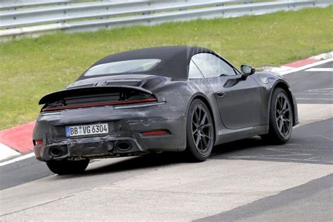 Porsche 911 Convertible in the new at the Nürburgring - Techzle