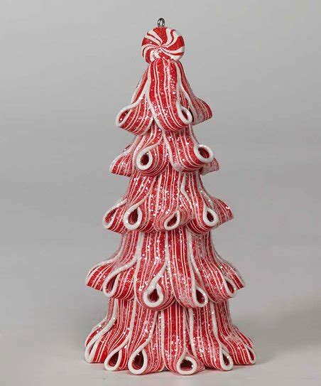 Ribbon Candy Tree FIgurine | Candy tree, Ribbon candy, Merry bright ...