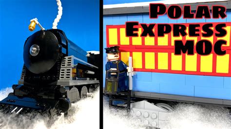 HUGE Lego Polar Express MOC - Fully Detailed & Custom Minifigs // Lego ...